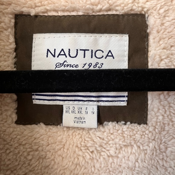 Nautica women’s XXL green fleece lined jacket - Picture 6 of 7